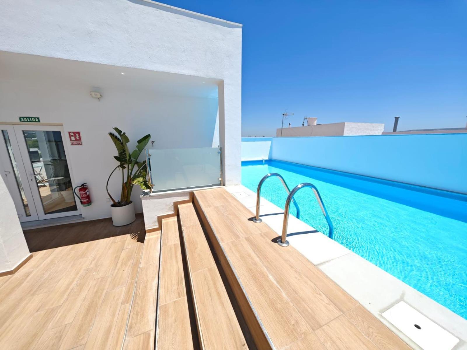 Apartamento Nuevo En Planta Baja A Con Piscina Y Solarium Барбате Екстериор снимка